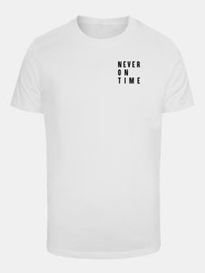 sportliches Mister Tee Herren T-Shirt 180 g/m² mit Baumwolle Weiß