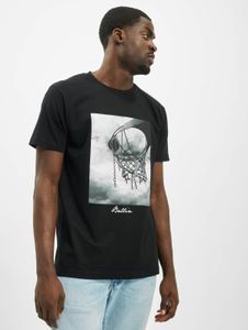 Comoda t-shirt da uomo Mister Tee, 180 g/m², cotone, nera.