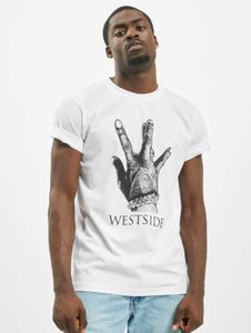 Comoda t-shirt da uomo Mister Tee, 180 g/m², cotone, bianca