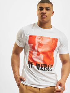 modernes Mister Tee Herren T-Shirt 180 g/m² mit Baumwolle Weiß
