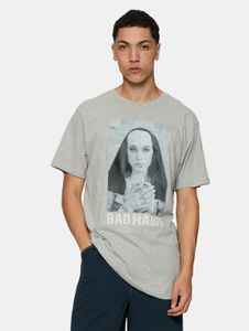 lässiges Mister Tee Herren T-Shirt 180 g/m² mit Baumwolle Grau