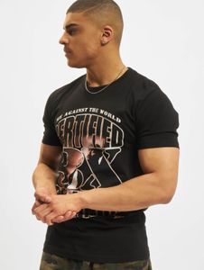 lässiges Mister Tee Herren T-Shirt 180 g/m² mit Baumwolle Schwarz