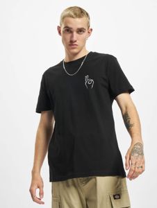 T-shirt casual da uomo Mister Tee, 180 g/m², cotone, nera