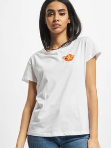 T-shirt sportiva da donna Mister Tee 140 g/m² in cotone bianco