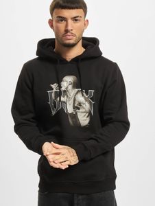 Sweat à capuche pour homme Modern Merchcode avec cordon de serrage, coton 300 g/m², noir