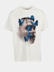 modernes Mister Tee Herren T-Shirt 240 g/m² mit Baumwolle Weiß