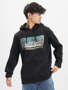 Sudadera con capucha para hombre Comfortable Mister Tee, 300 g/m², de algodón, color negro.