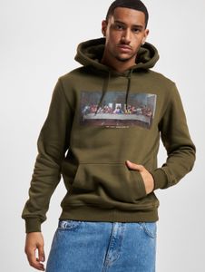 Sweat à capuche Soft Mister Tee pour homme, avec cordon de serrage et poches, 300 g/m² coton, kaki