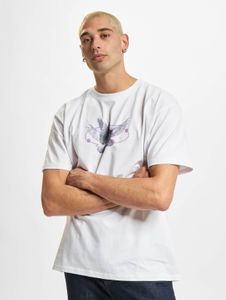 sportliches Mister Tee Herren T-Shirt 240 g/m² mit Baumwolle Weiß