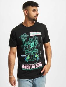 T-shirt casual da uomo Mister Tee, 180 g/m², cotone, nera