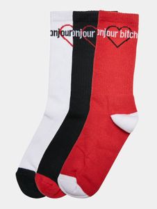 Modern Mister Tee unisex stretch T-shirt with cotton, black/white/red