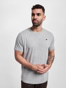 Comoda t-shirt da uomo New Balance in cotone, grigia