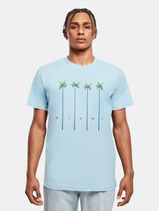 T-shirt casual da uomo Mister Tee, 200 g/m², cotone, blu