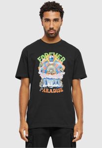 bequemes Mister Tee Herren T-Shirt Oversize 240 g/m² mit Baumwolle Schwarz