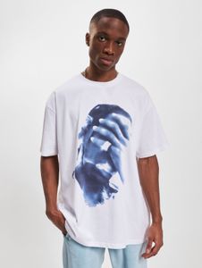 T-shirt da uomo Modern Mister Tee, oversize, 240 g/m², cotone, bianca