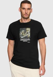 T-shirt da uomo Modern Mister Tee, 180 g/m², cotone, nera