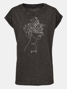 T-shirt femme Casual Miss Tee, 140 g/m², coton, anthracite
