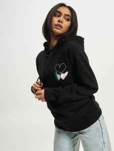 lässiger Mister Tee Damen Hoodie mit Baumwolle Schwarz