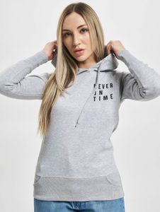 Sudadera con capucha para mujer Modern Mister Tee, 280 g/m², algodón, gris.