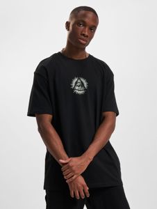 T-shirt casual da uomo Mister Tee, 240 g/m², cotone, nera