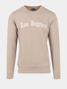 Sudadera Casual Mister Tee para hombre, de algodón, color beige.