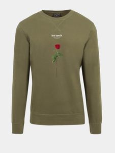 modernes Mister Tee Herren Sweatshirt mit Baumwolle Khaki