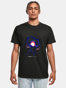 T-shirt sportiva da uomo Mister Tee, 200 g/m² in cotone, colore nero.
