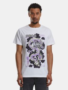 sportliches Mister Tee Herren T-Shirt 200 g/m² mit Baumwolle Weiß