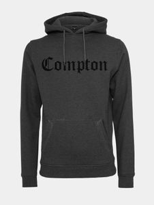 Sudadera con capucha Soft Mister Tee para hombre, 320 g/m² de algodón, color antracita.