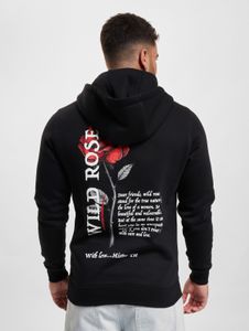 lässiger Mister Tee Herren Hoodie Kapuze mit Baumwolle Schwarz