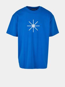 T-shirt oversize da uomo Casual Mister Tee, 240 g/m², cotone, blu