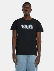 T-shirt da uomo Modern Mister Tee in cotone, nera