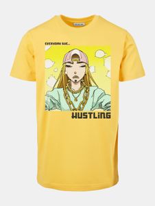 modernes Mister Tee Herren T-Shirt mit Baumwolle Gelb