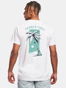 modernes Mister Tee Herren T-Shirt 200 g/m² mit Baumwolle Weiß