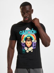 Comoda t-shirt da uomo Mister Tee in cotone, nera