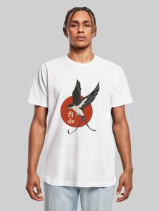 T-shirt da uomo Modern Mister Tee in cotone, bianca