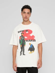 sportliches Mister Tee Herren T-Shirt Oversize mit Baumwolle Weiß