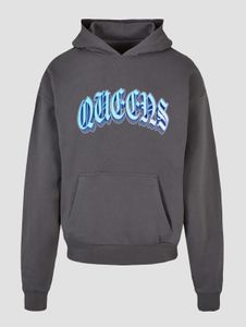 Sudadera con capucha Modern Mister Tee para hombre con puños y capucha acanalados, confeccionada en algodón, color gris.
