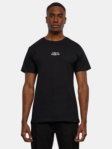 T-shirt casual da uomo Mister Tee in cotone, nera