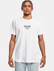 Camiseta Casual Mister Tee para hombre, de algodón, blanca.