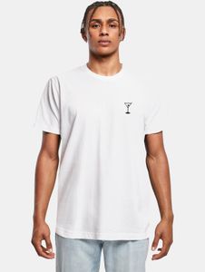 Comoda t-shirt da uomo Mister Tee in cotone, bianca