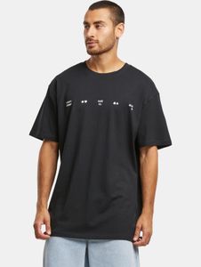 Comfortable Mister Tee men's oversized cotton T-shirt, black