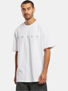 T-shirt da uomo oversize in cotone Modern Mister Tee, bianca