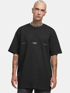 T-shirt oversize da uomo Casual Mister Tee, 240 g/m², cotone, nera