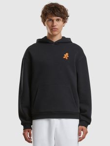 Sudadera con capucha para hombre Casual Mister Tee, 330 g/m², algodón, negra
