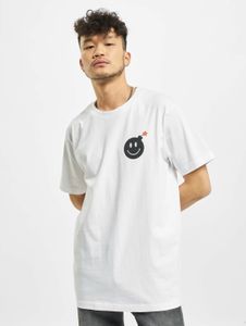 Camiseta Casual Mister Tee para hombre, 180 g/m², algodón, blanca