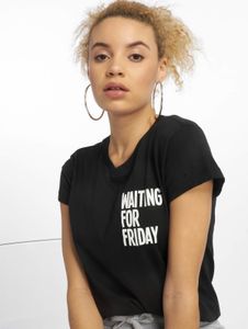 T-shirt da donna Modern Mister Tee, 140 g/m², cotone, nera