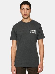 T-shirt sportiva da uomo Mister Tee, 180 g/m² in cotone antracite