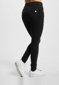 Jean skinny pour femme Stylish Freddy, noir