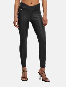 bequeme Freddy Damen Jeans Skinny Fit Schwarz